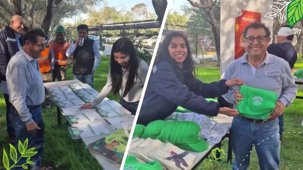 Colaboradores de Pacasmayo en actividades del Fest Sostenible 2025